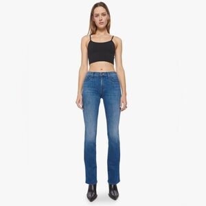 Mother The Insider Heel One Trick Pony Blue Women's Jeans